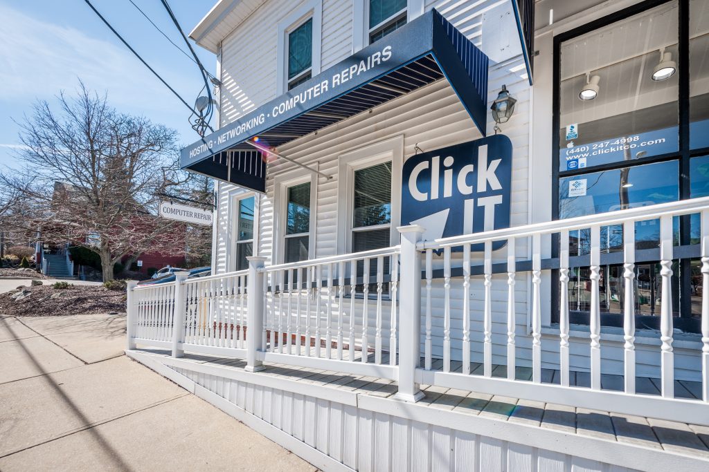The Click IT corporate store on Main Street